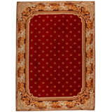 Via Como - 'Ferutage Rosso' Rug - Size 9' X 12'