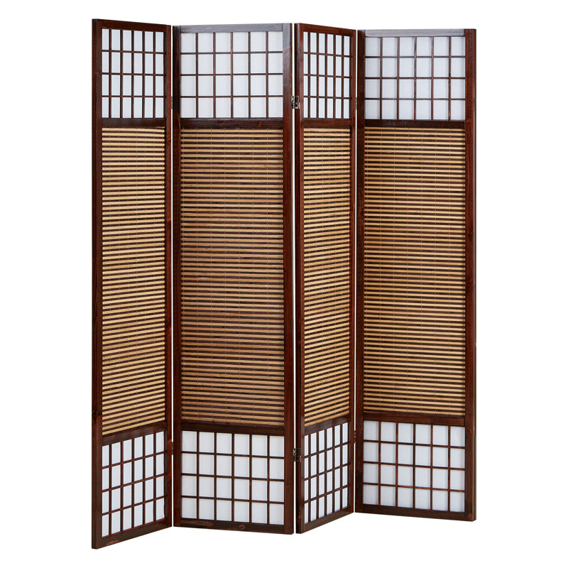 Baldon 6 Panel Room Divider, 4
