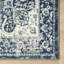 Tapis de performance traditionnel bleu / gris / ivoire Charters-106759724