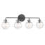  Éclairage pour salle de bain 4 lumières Mason en nickel satiné-119773837-119773834-119773832