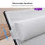 Ensemble de chaises longues inclinables en aluminium et en métal l 24,8 po avec roulettes (ensemble de 3) -900564572