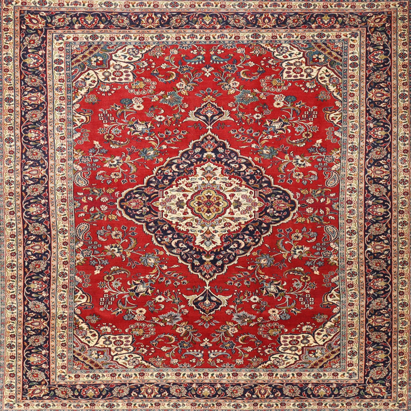 Sumaiyah Oriental Indoor Rug, Round 4'
