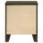 Clement Dark Cocoa 2-drawer Nightstand Bedside Table