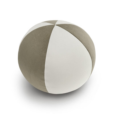 Posh Ball II Circular Pillow Cover & Insert