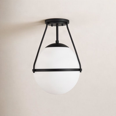 Amirah Single Light Semi Flush Mount