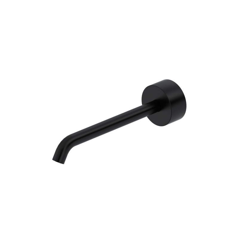 Amahle Wall Mount Tub Spout, Matte Black