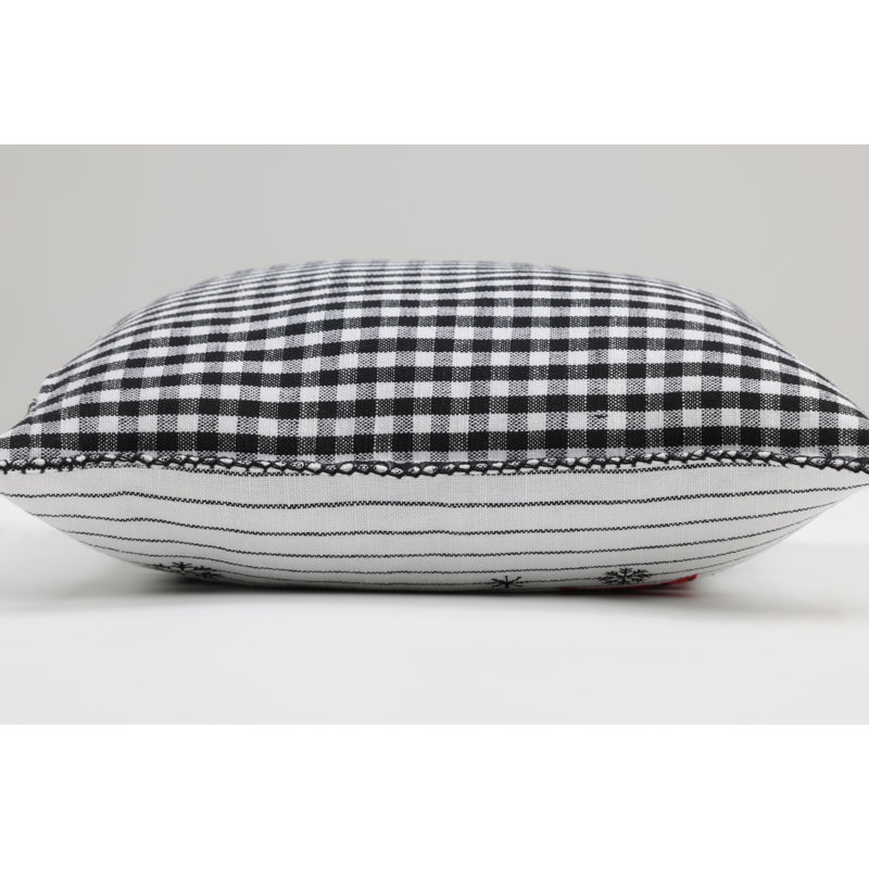 Geometric Reversible Throw Pillow