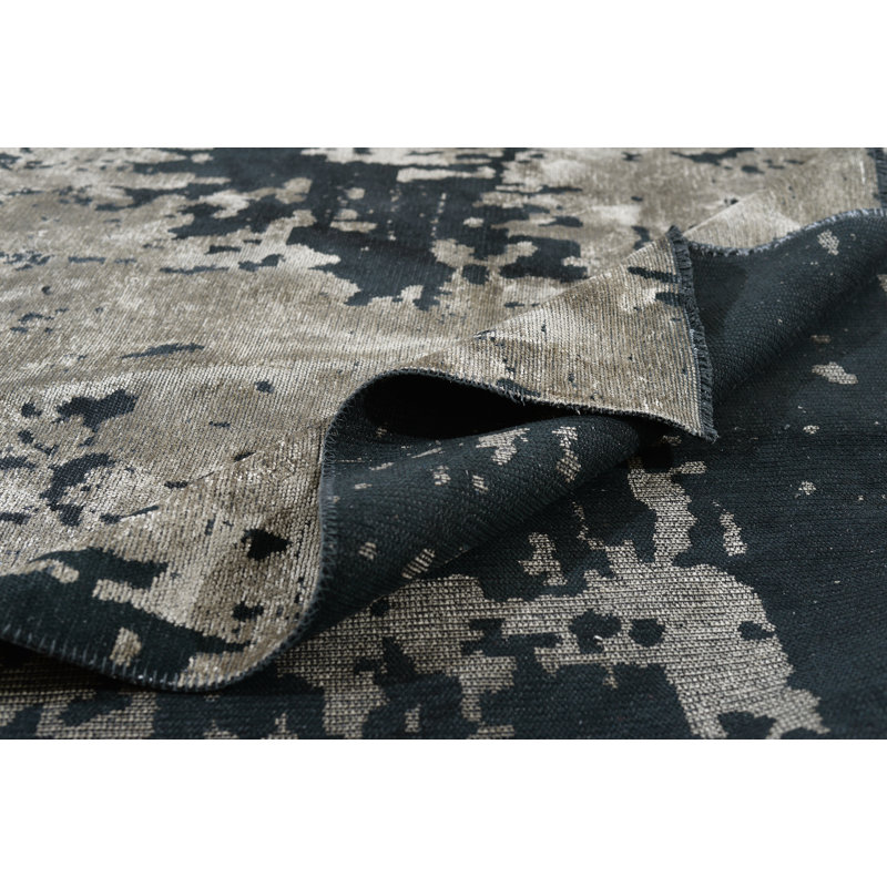 Tapis gris / gris anthracite Rapture, Rectangle 7 pi 10 po x 9 pi 10 po