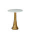 Table d'appoint en aluminium Raydan, or