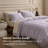 Bedsure 100% Washed Cotton Duvet Cover Queen Set - Minimalist Cotton Beding Set For All Season（set of 3）-106246591-125402774