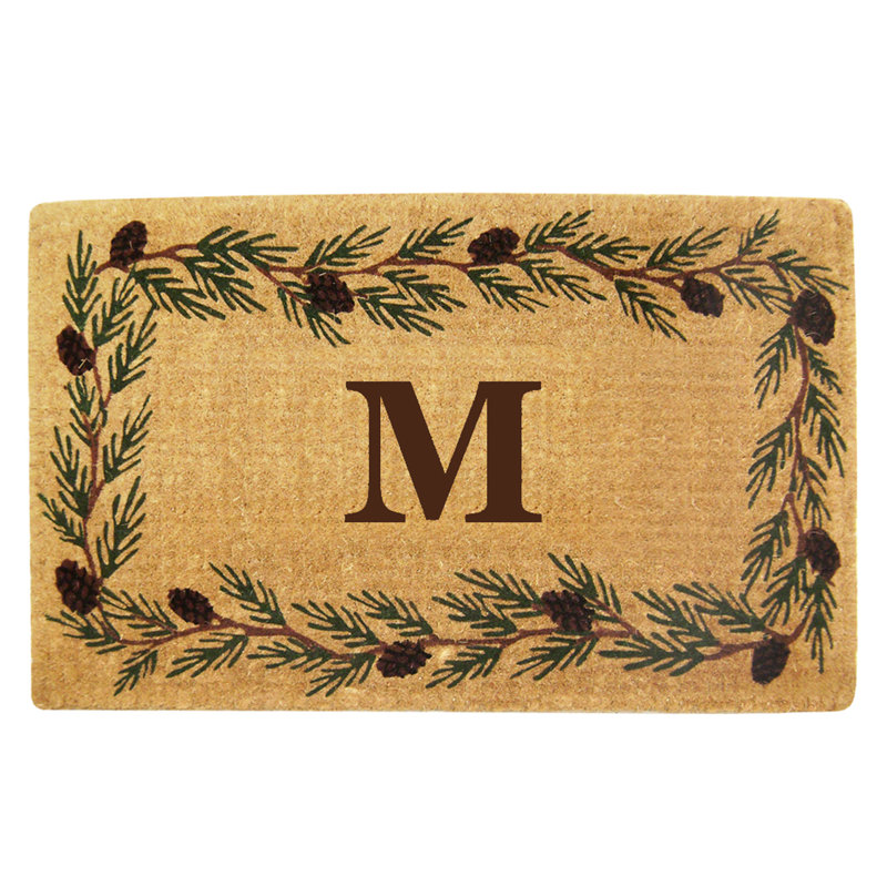 Tapis de porte antidérapant pour l'extérieur, L 22 po x L 36 po, M