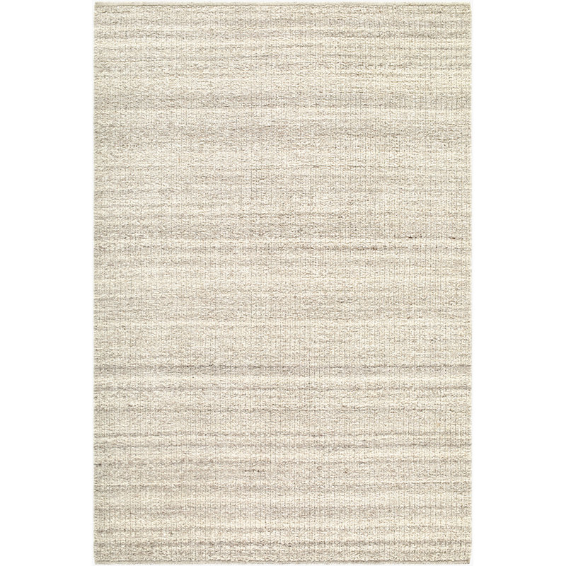 Bern Handmade Area Rug, Light Gray/Stone/Ash, Rectangle 2' x 3'