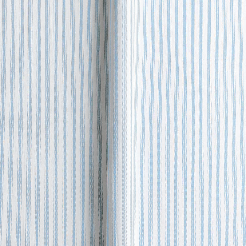 Tissu 100% coton Blass Ticking, Ciel