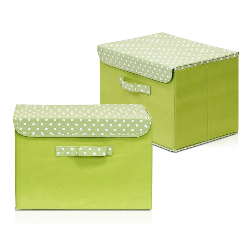 Boîte en tissu non tissé, Vert