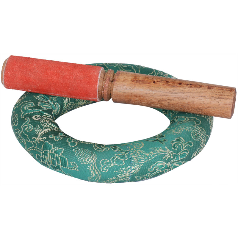 6" Tibetan Buddhist Singing Bowl Brass – Handcrafted Meditation Sound Bowl for Yoga, Mindfulness & Home Altar Decor