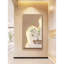 Décoration murale grès silhouette avec vase à DEL et hydroponique - décor de vestibule-364282263