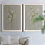 «White Field Flowers I», ensemble de 2 peintures sur toile encadrées-1126046344-1126046350