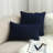 1 Pack Boho Decorative Throw Pillow Cover (12X20) – Dark Blue Pattern Accent Cushion For Couch And Bed-125324747