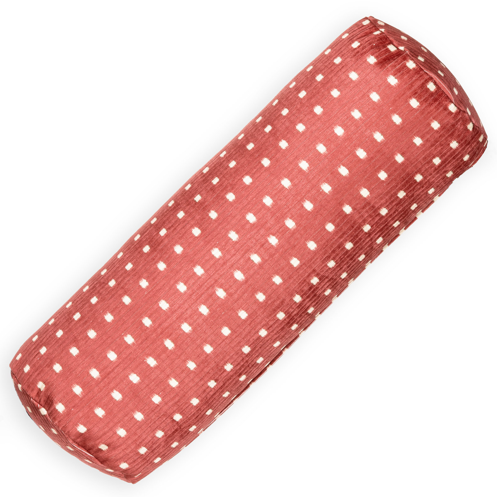Throw Pillow, Bolster 8"H x 21"W, Polyester, Red