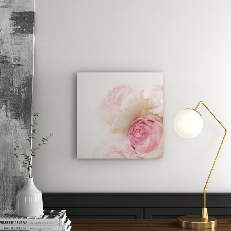 Roses I 1 Piece Wrapped Canvas Wall Art, 66cm H x 66cm W x 2cm D