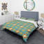 Diamond Retro IV - Ensemble de housse de couette à motif abstrait rétro - Microfibre de polyester-40702439