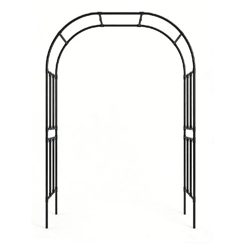 243cm H x 150cm W Metal Arched