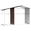 Brason Garden Shed 277x192.5x179 cm Galvanised Steel-1367526794