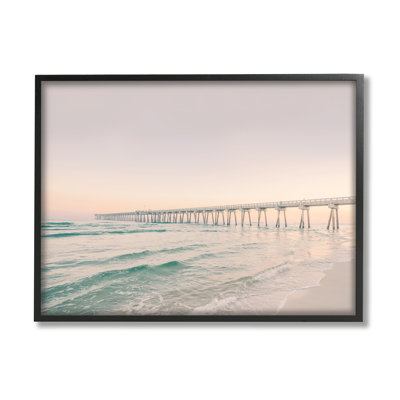 " Beach Pier Bridge Landscape " by Sisi And Seb
