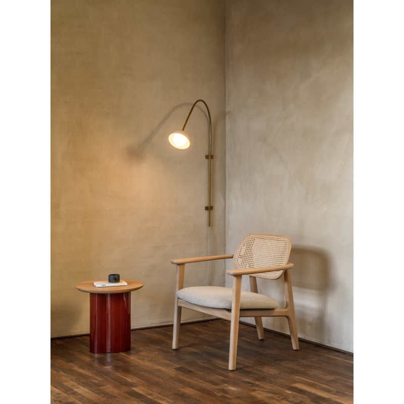 Arvin End Table, Maroon