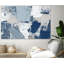«Blue Combo», reproduction d'art sur toile géante 84 po x 54 po-59884961