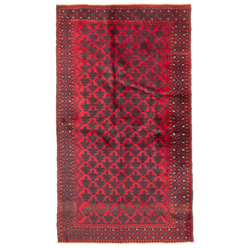 Tapis brun Rizbaft 3 pi 6 po x 6 pi 1 po