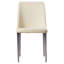 Chaise de salle à manger rembourrée Chromium-22556529