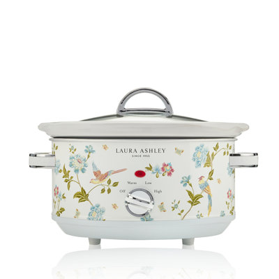 Laura Ashley 3.5L Slow Cooker - Elveden White