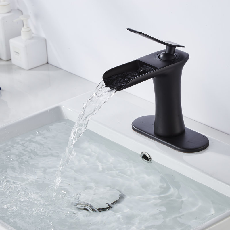 Mounting / Installation Required -handle Bathroom Faucet with Drain Assembly