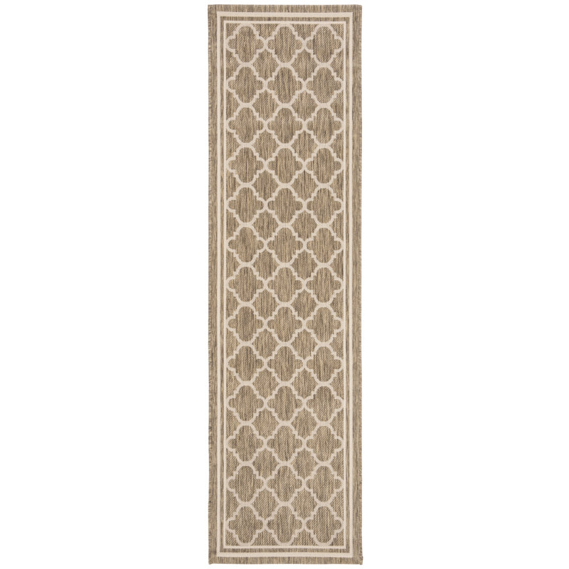 Tapis intérieur / extérieur Arneshia, Tapis de couloir 2 pi 4 po x 6 pi 7 po