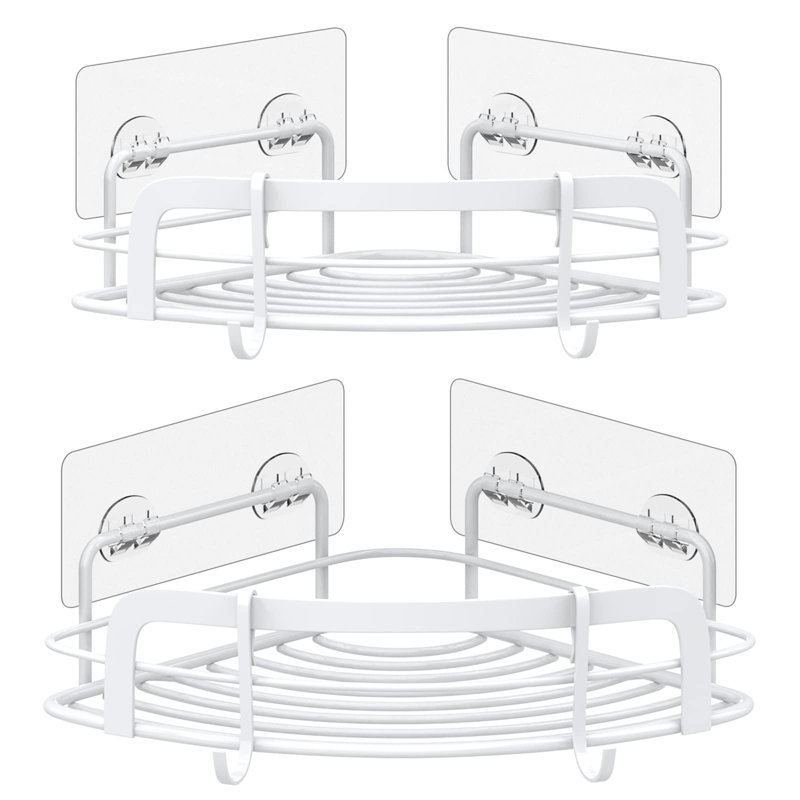 Shower Corner Caddy, Bathroom Corner Shower Shelf,  2 Pack, Stainless Steel