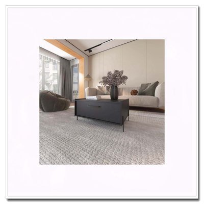 Table basse noire avec porte rabattable