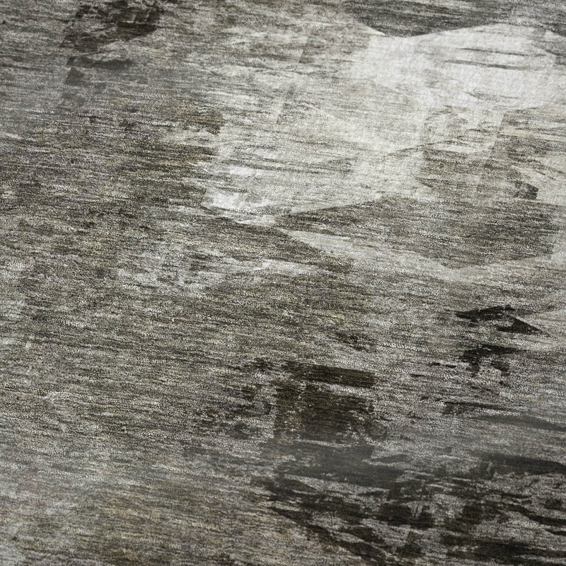 Jeté abstrait Sherpa ASB597, Taupe