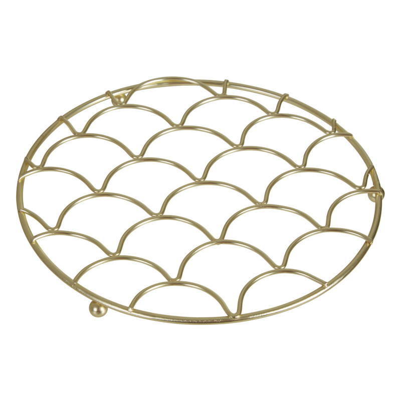 Metal Round 1 Piece Trivet