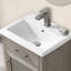 Meuble-lavabo simple 20 po avec comptoir en céramique Sebastiano-111465360