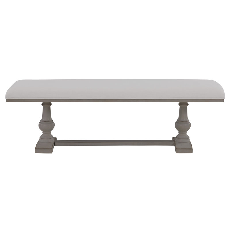 Clarkston Polyester Upholstered Bench, Brown