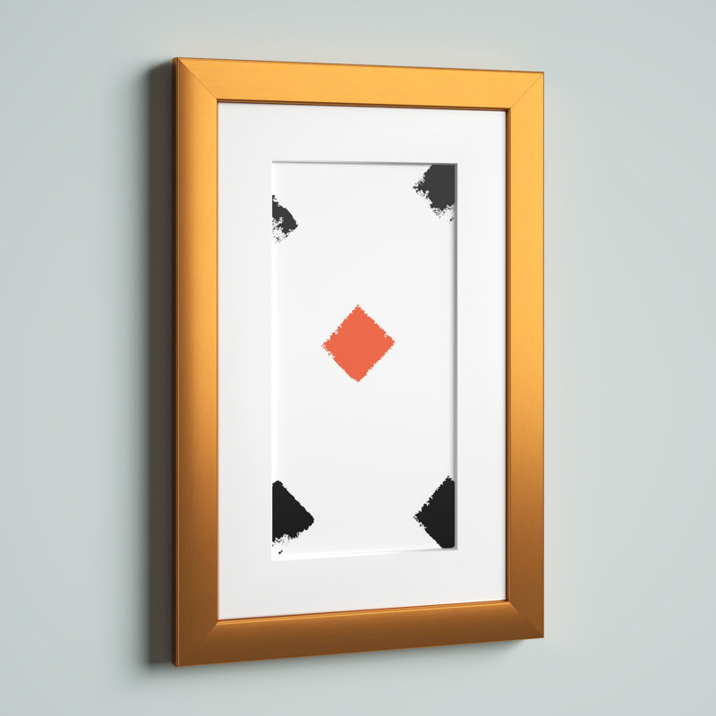 Cadre pour photo simple Pekalongan, 12 po x 18 po emmêlé à 10 po x 13 po, Laiton inoxydable