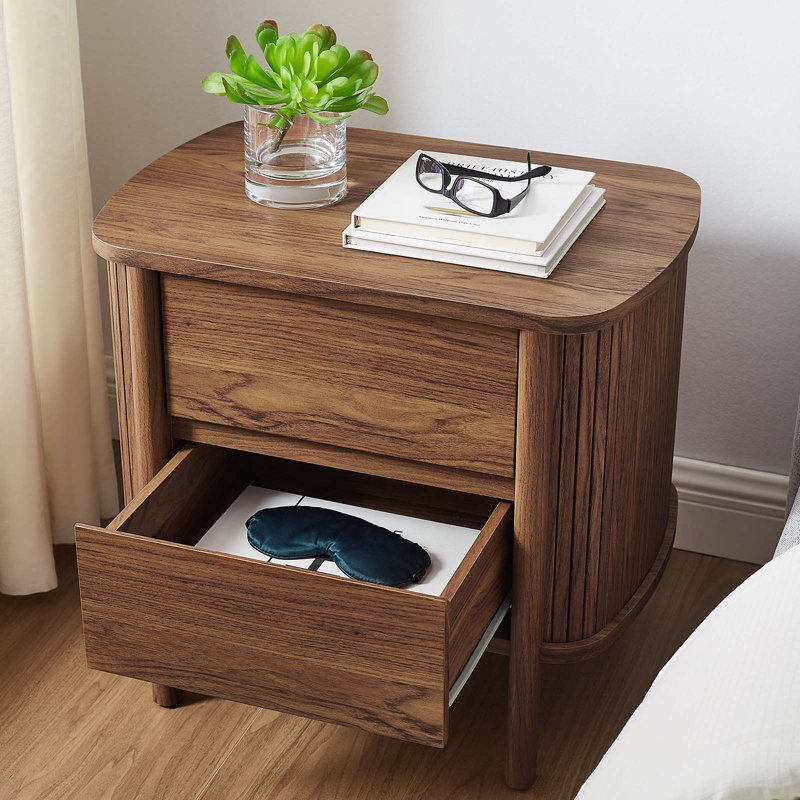 Modway Cadence Nightstand, Walnut