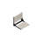 INVISIA SerenaSeat Pro Stainless, 18" Width, Light Stain, Matte Black Frame