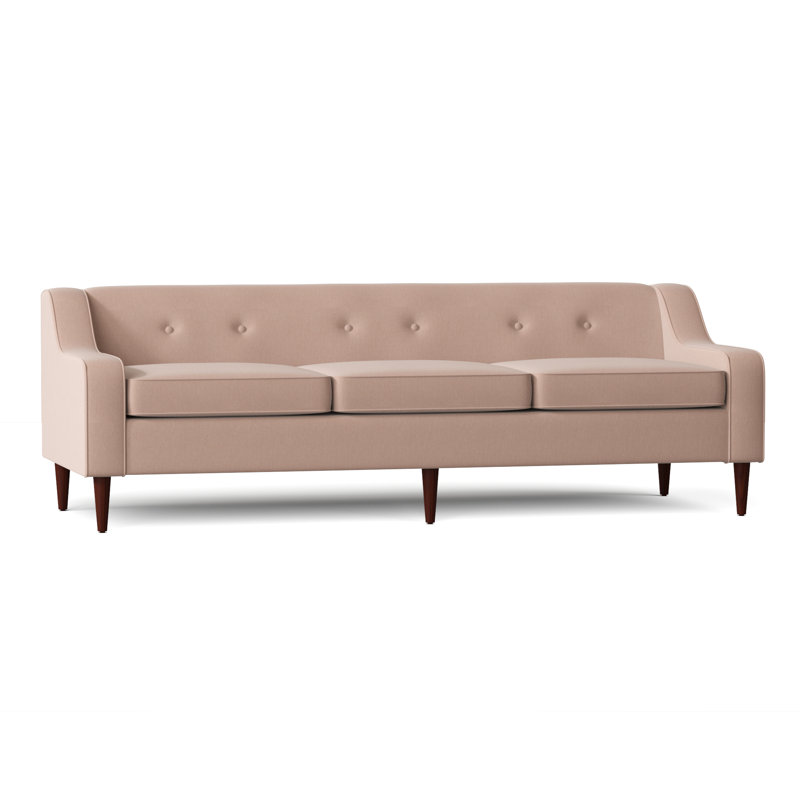Flomaton Upholstered 88'' Sofa, Peyton Rose
