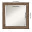 Miroir mural de salle de bain pâle à cadre biseauté pia-120430919