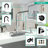 Aquno Select Kitchen Faucet with L-Shape 2-Spray Pull-Out Spout with sBox, 1.75-49858648
