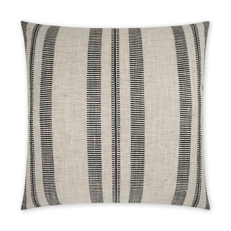 Double Issue Pillow Cover & Insert, Onyx, Square 36"