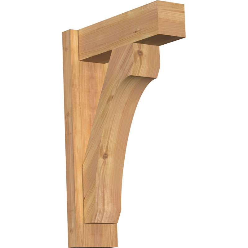 Legacy Block Perspector, P 16 po x H 24 po, Cèdre rouge de l'Ouest de 6 po (sciage brut)