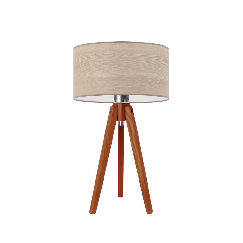 Turner Wood Tripod Lamp